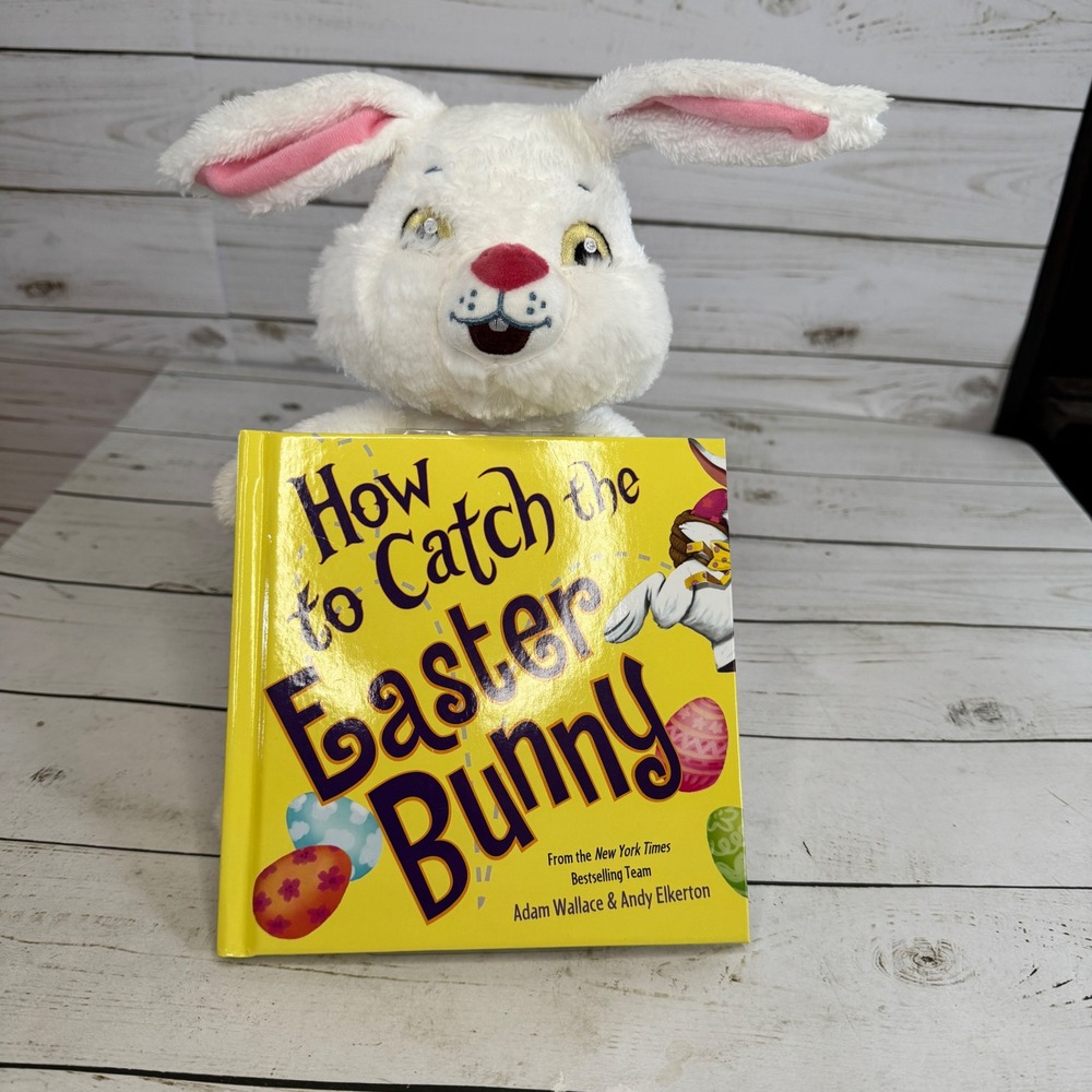 Kohl's Cares‎ Rabbit 12" Plush & 5x7 Book How to Catch the Easter Bunny